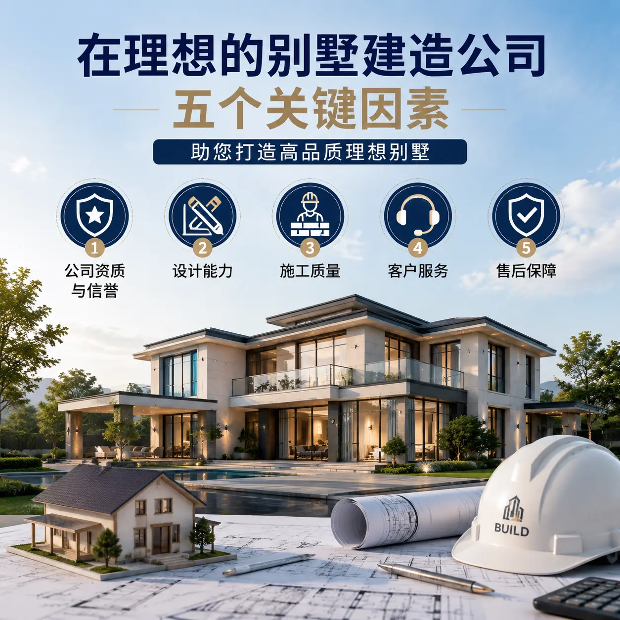 在 云岩 找到理想别墅建造公司的五个关键因素