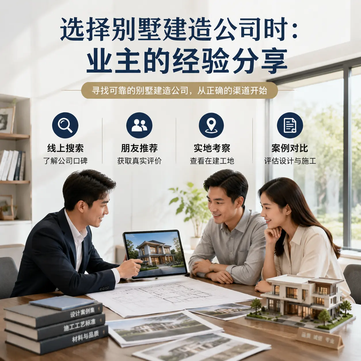 选择别墅建造公司时： 云岩 业主的经验分享