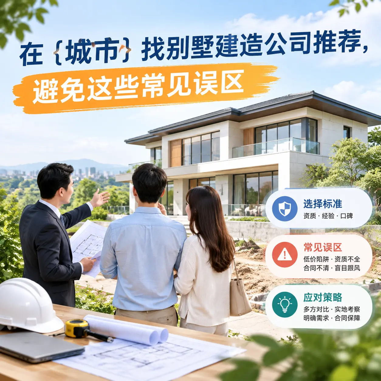 在 云岩 找别墅建造公司推荐，避免这些常见误区