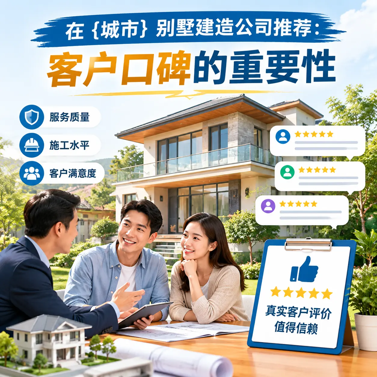 在 云岩 别墅建造公司推荐：客户口碑的重要性