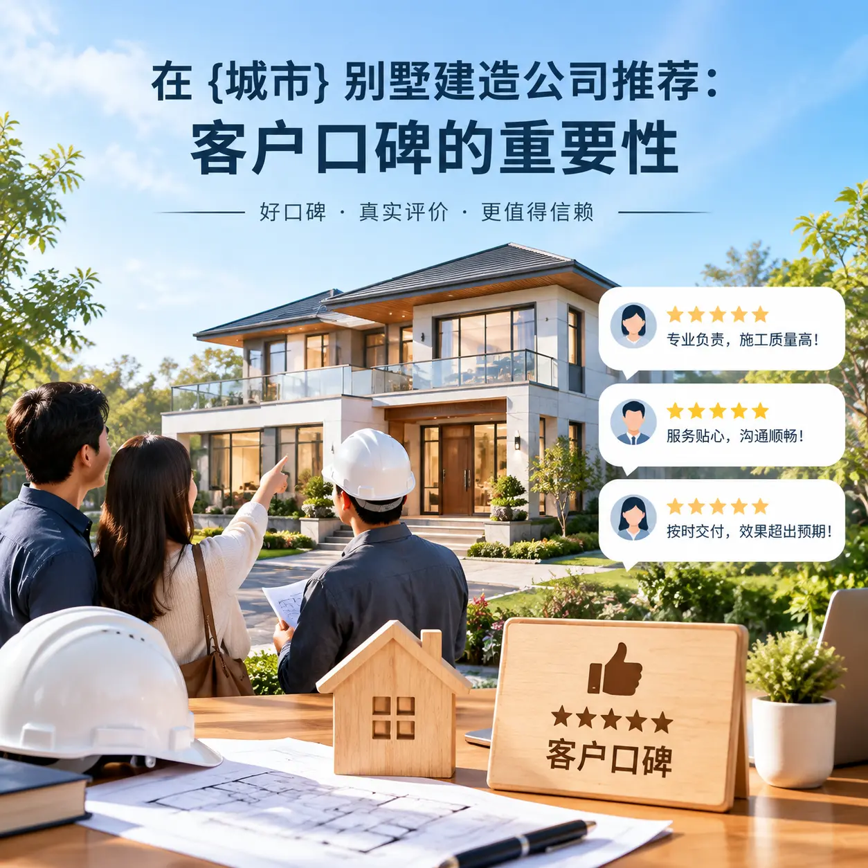在 云岩 别墅建造公司推荐：客户口碑的重要性