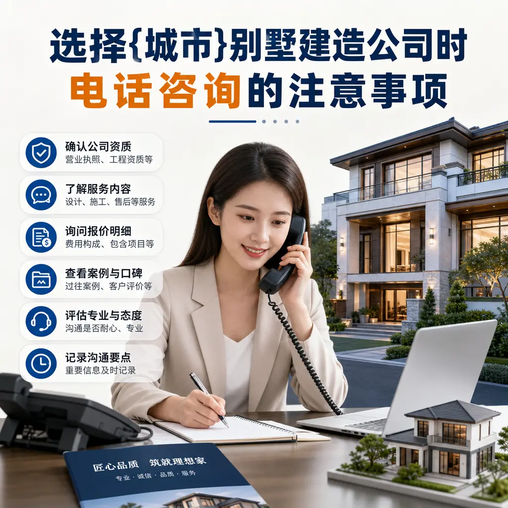 选择云岩别墅建造公司时，电话咨询的注意事项