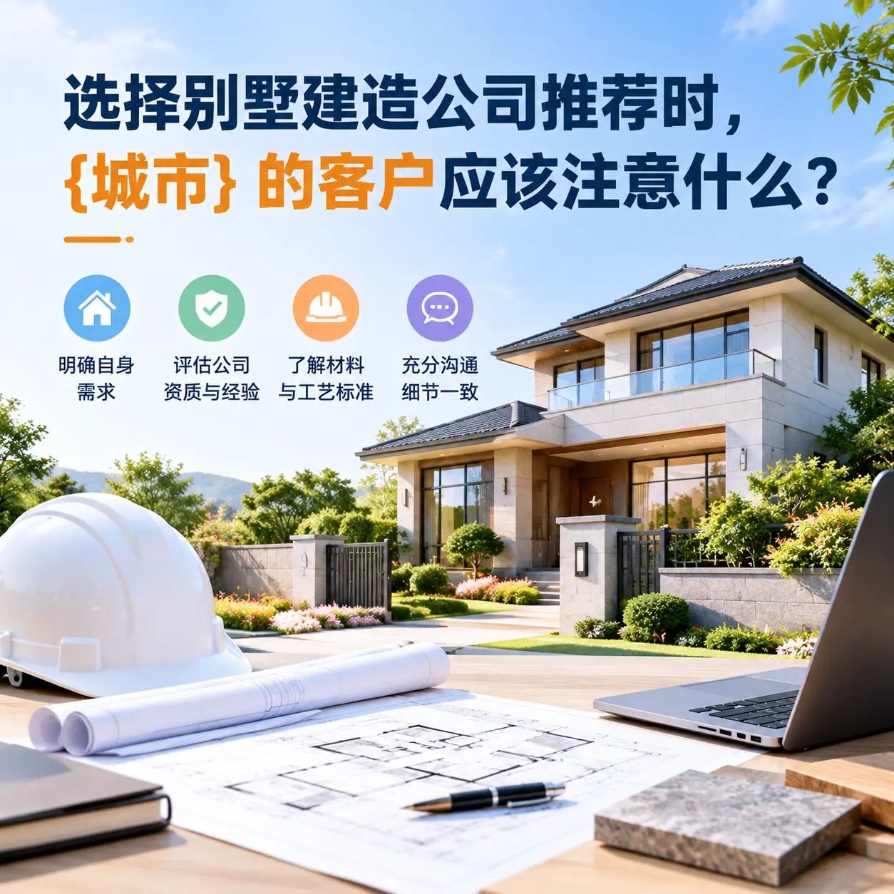 选择别墅建造公司推荐时，云岩 的客户应该注意什么？