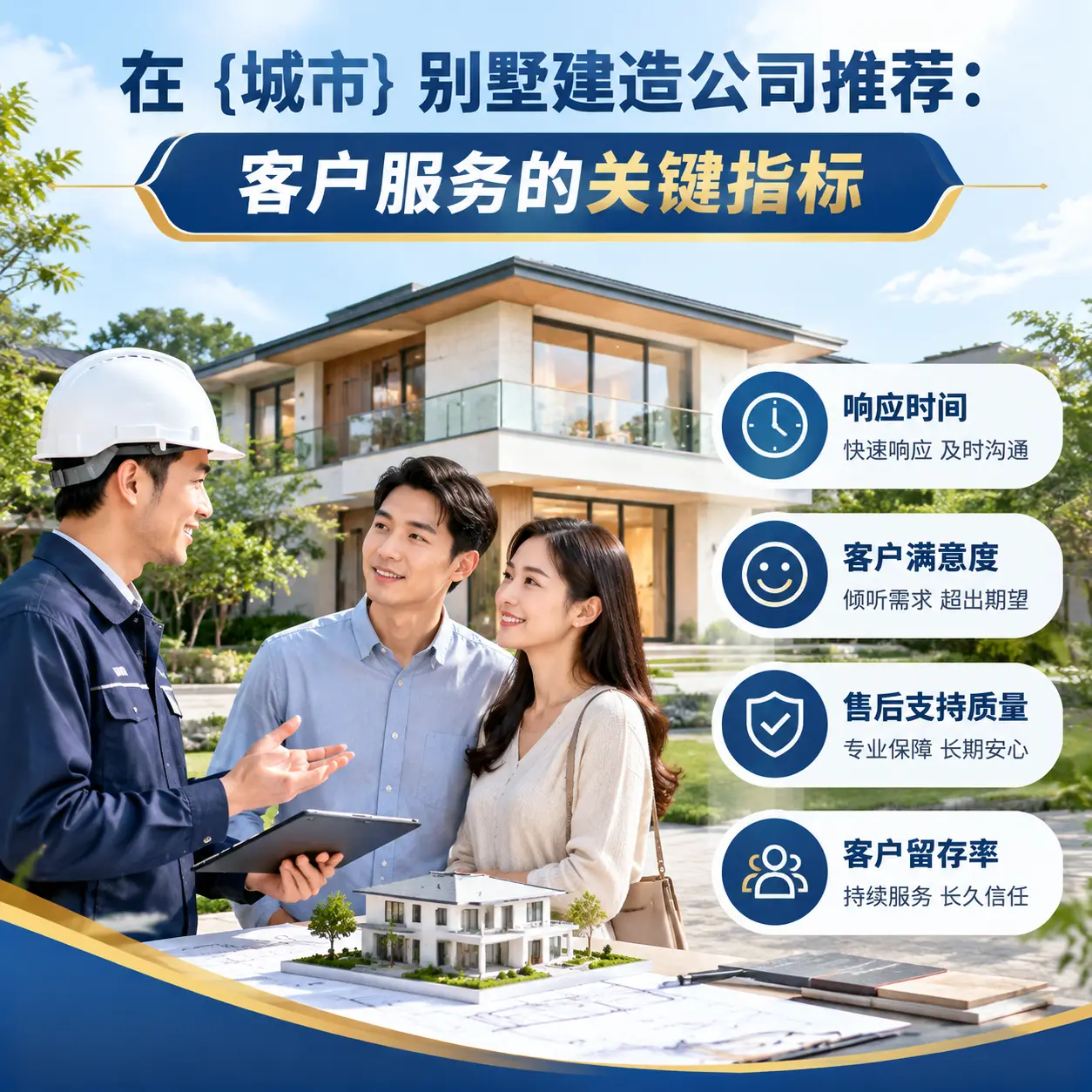 在 云岩 别墅建造公司推荐：客户服务的关键指标