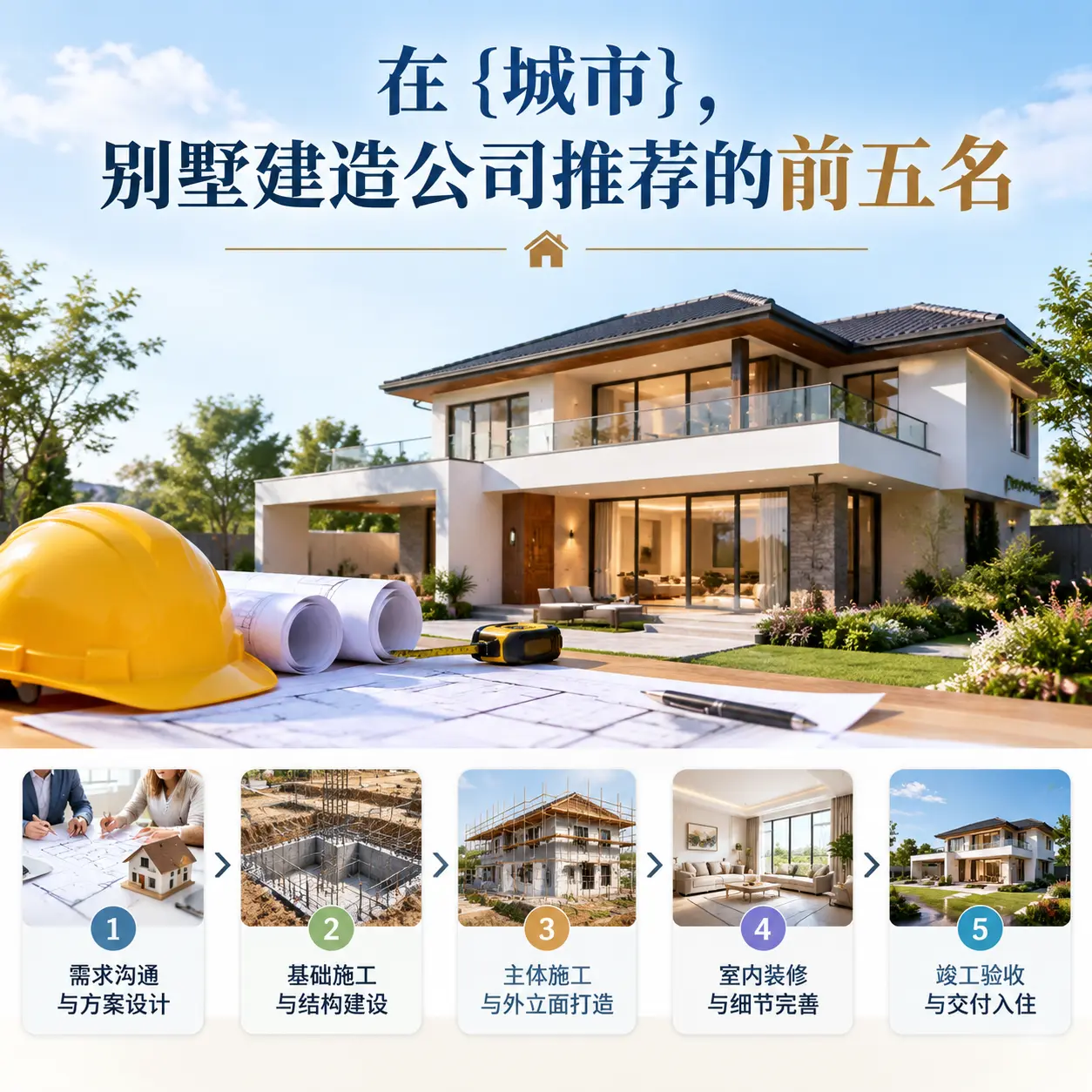 在 云岩，别墅建造公司推荐的前五名