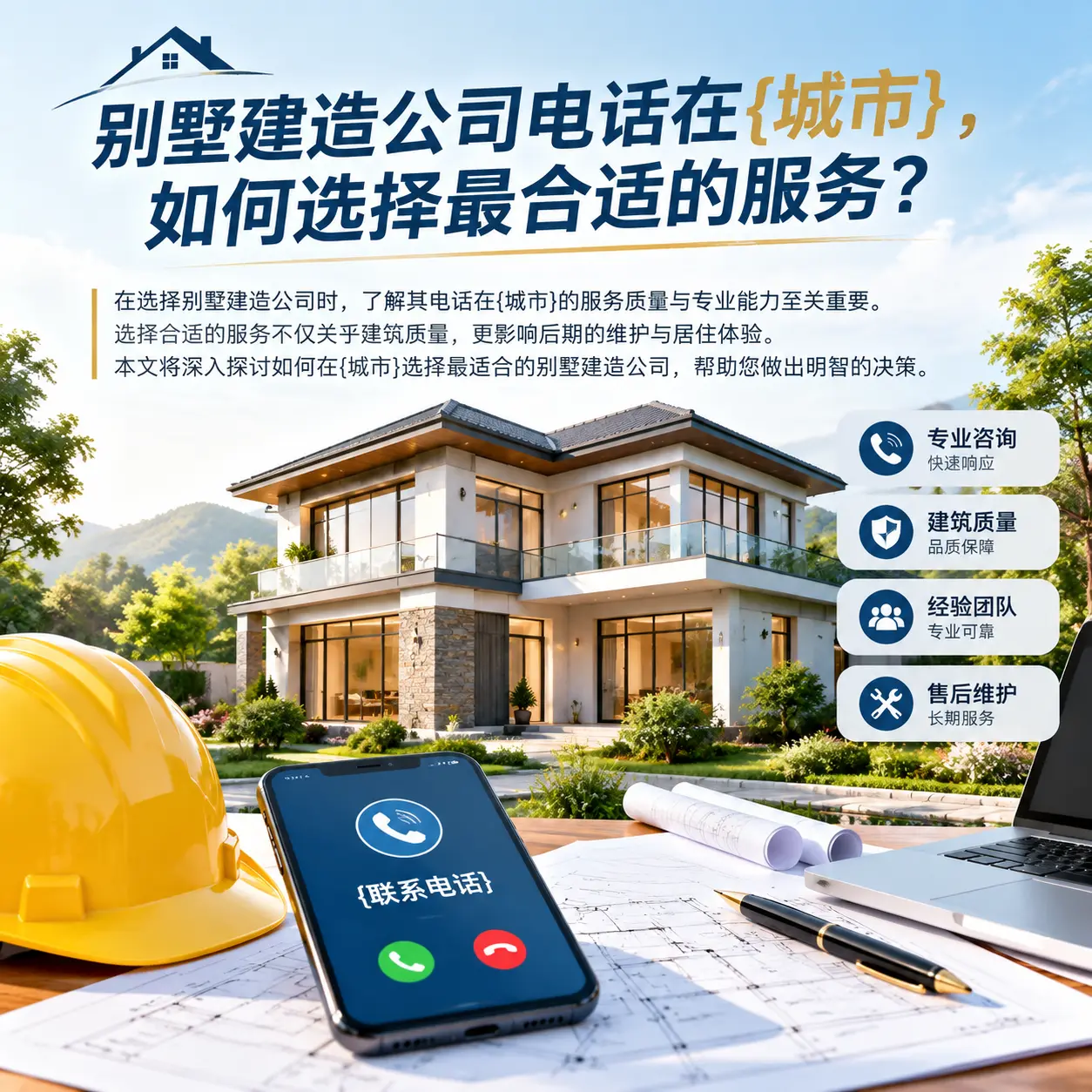 别墅建造公司电话在云岩，如何选择最合适的服务？