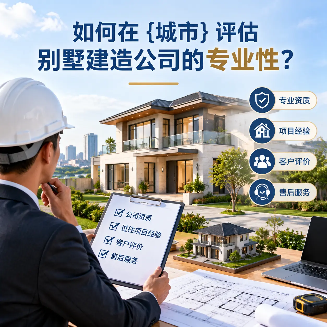 如何在 云岩 评估别墅建造公司的专业性？